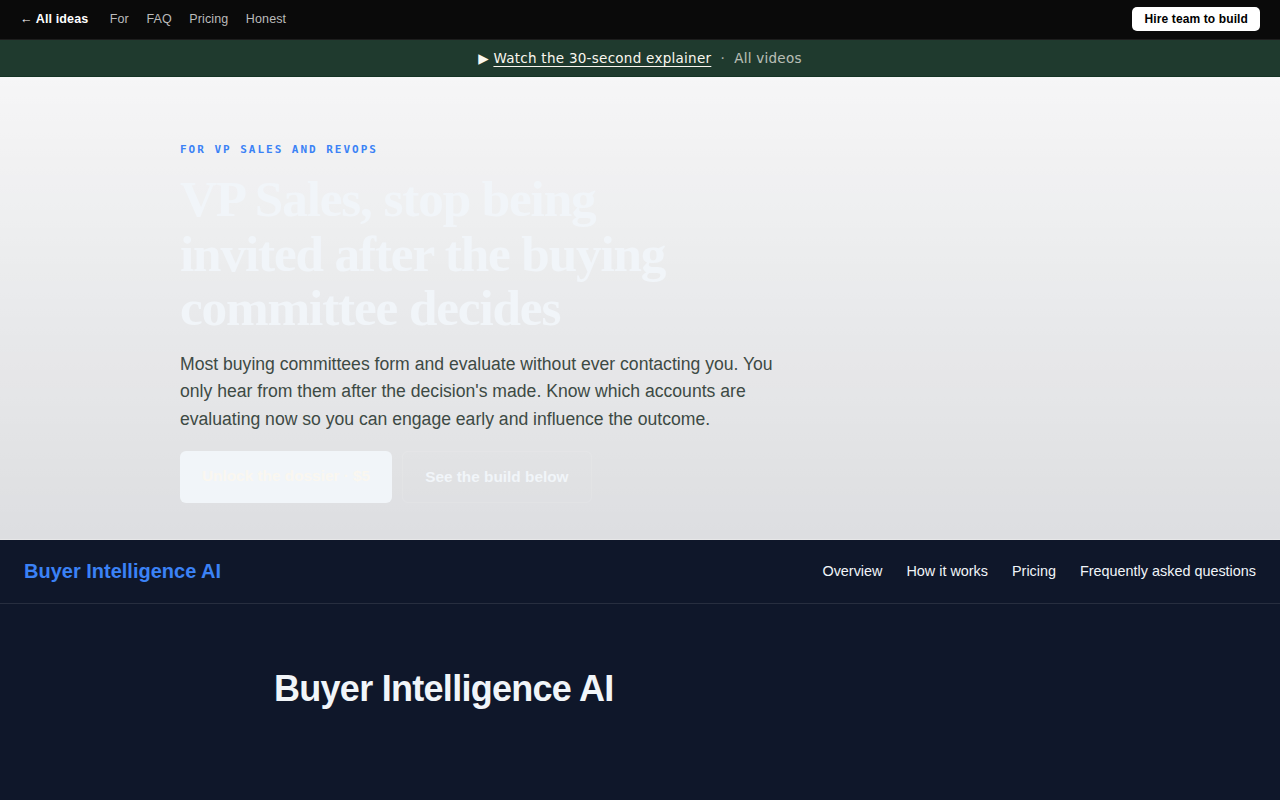 Buyer Intelligence AI