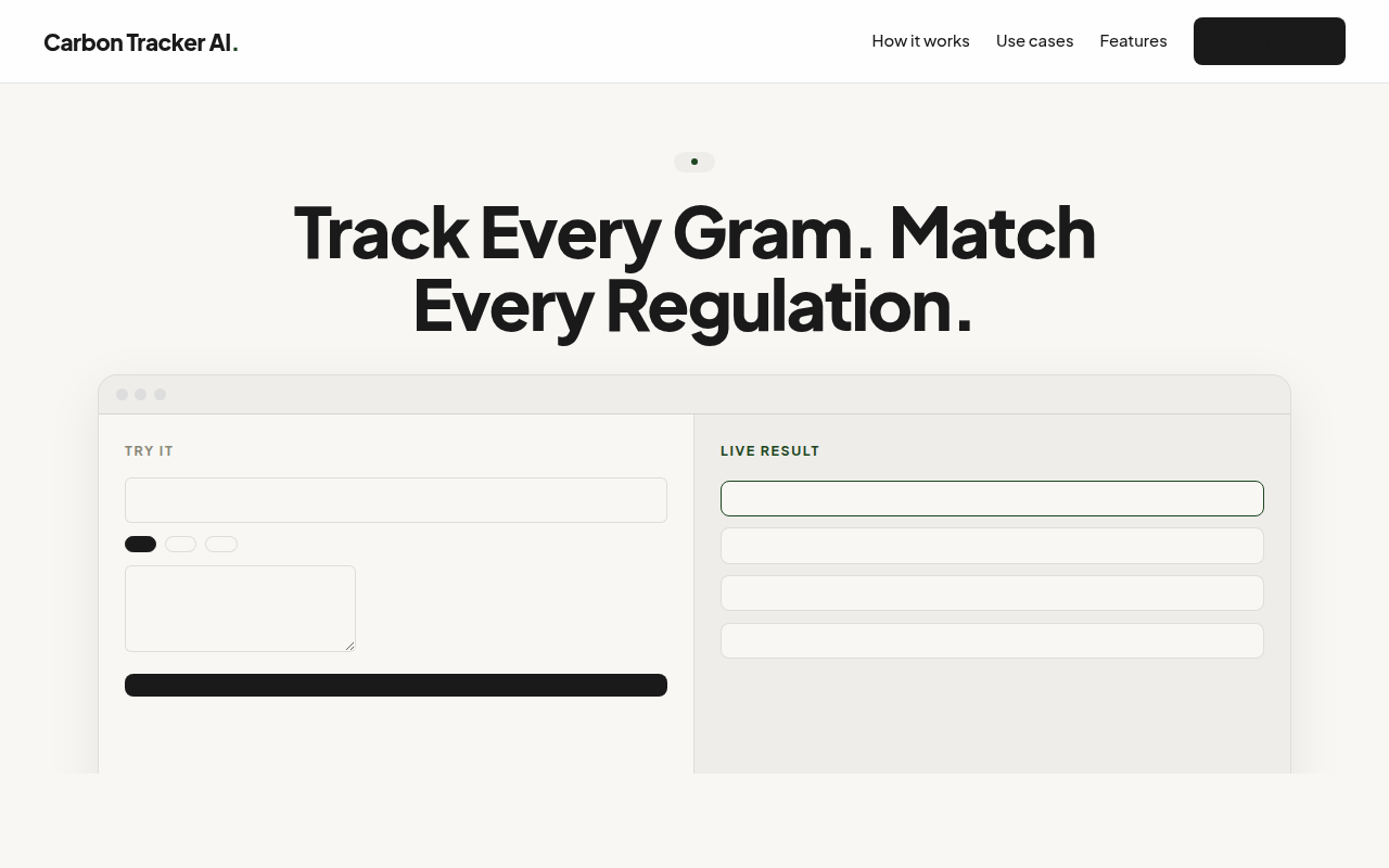carbon-tracker-ai
