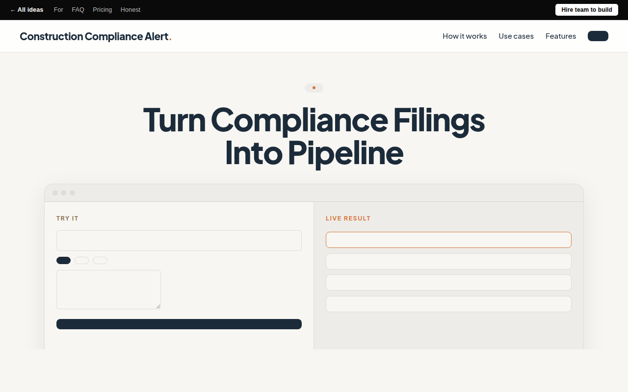construction-compliance-lead-feed