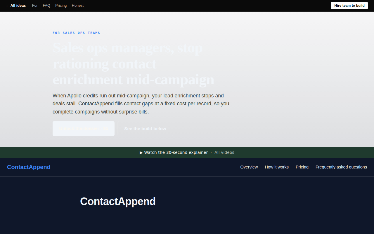 ContactAppend