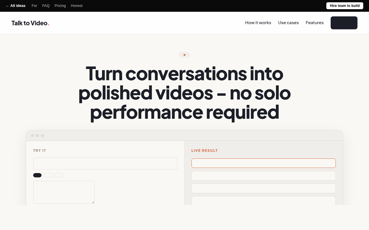 conversation-to-story-videos