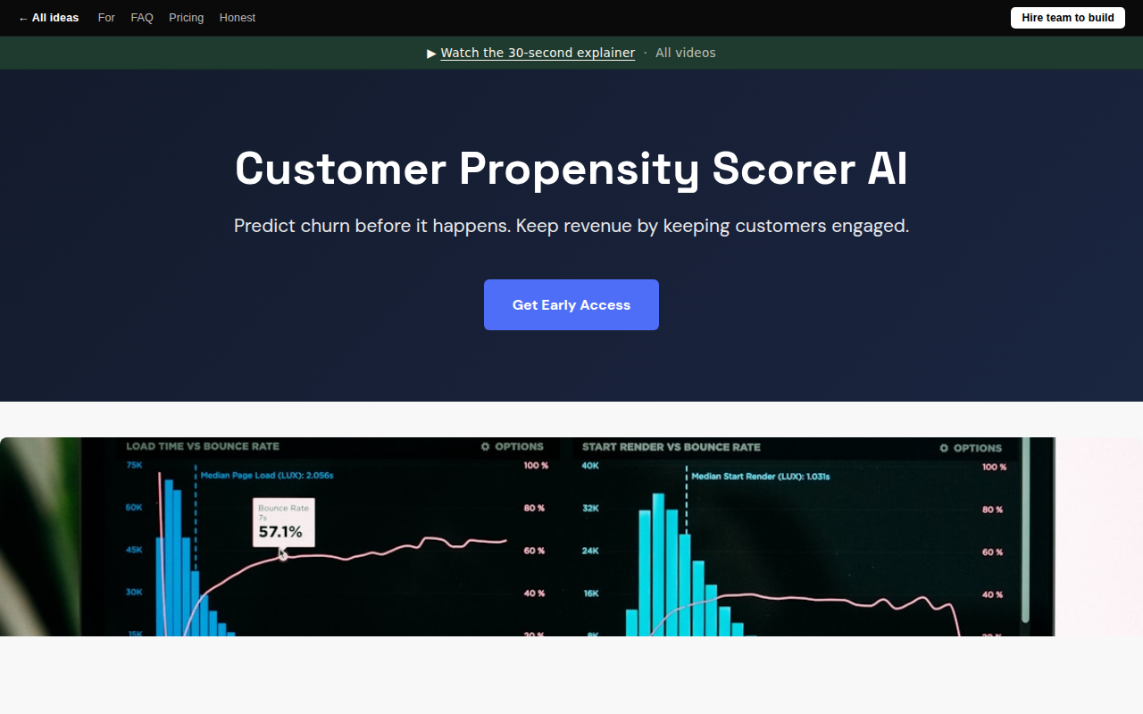Customer Propensity Scorer AI