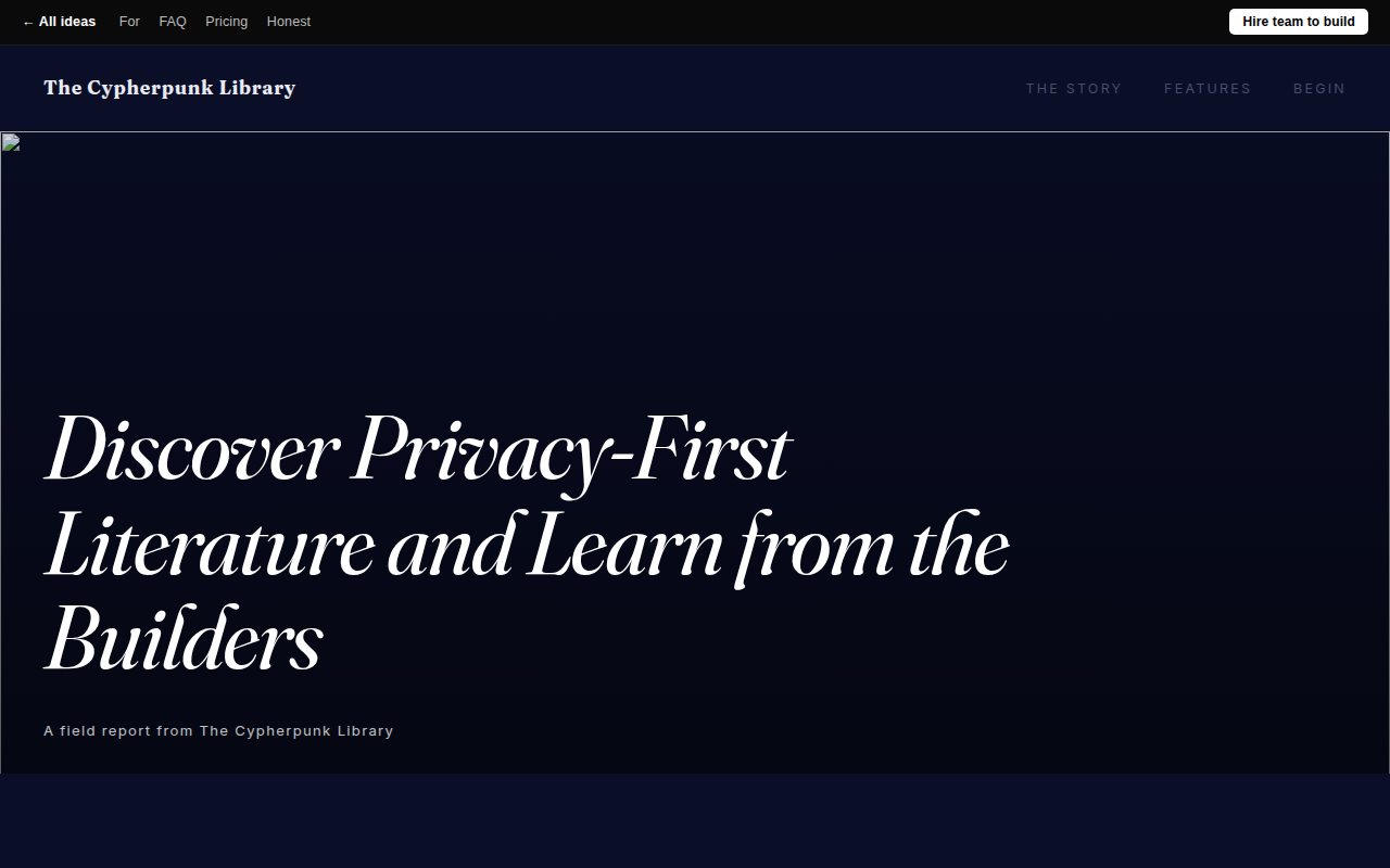 cypherpunk-library