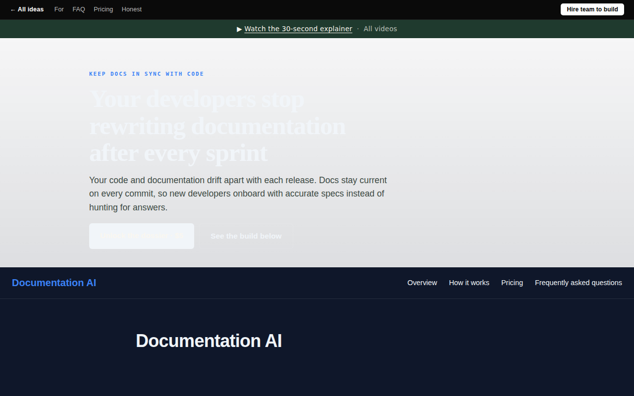 Documentation AI