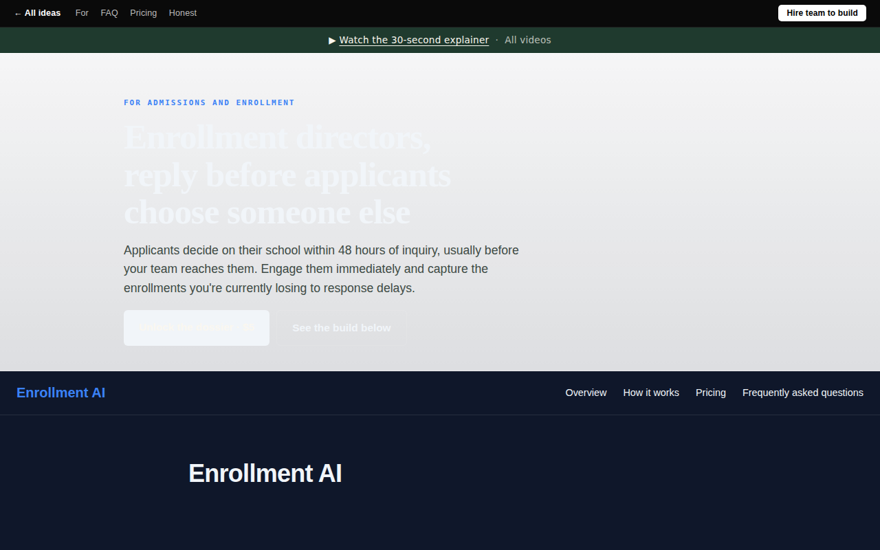 Enrollment AI