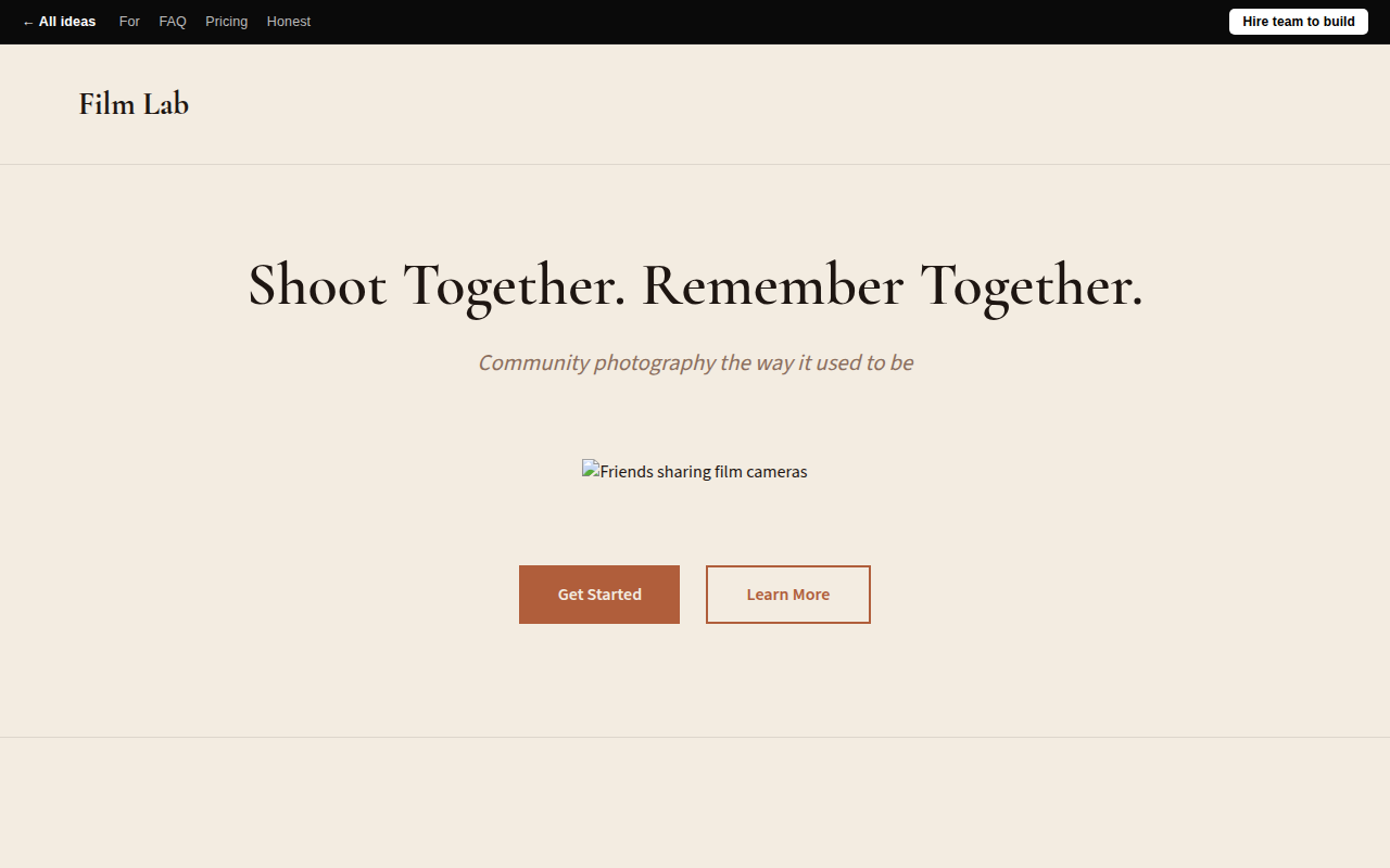 film-lab-community-app