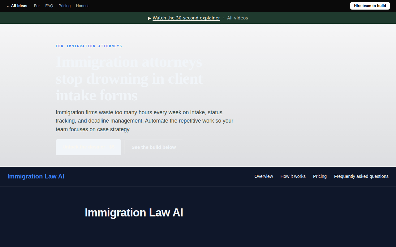 Immigration Law AI