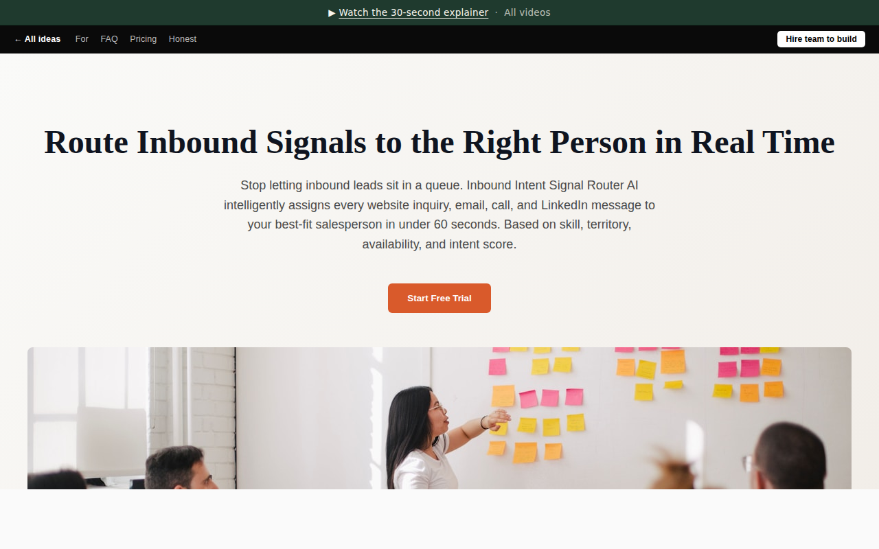 Inbound Intent Signal Router AI