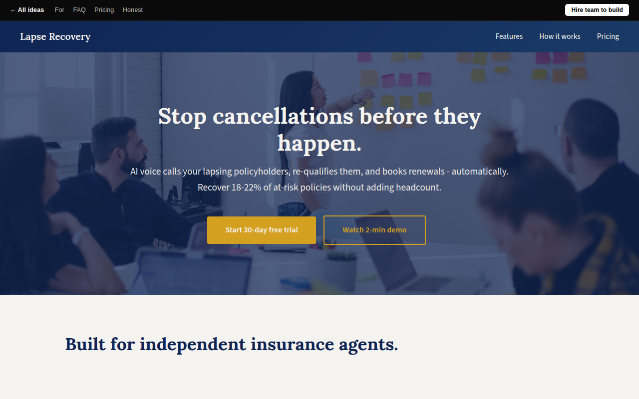insurance-lapse-recovery-voice-agent
