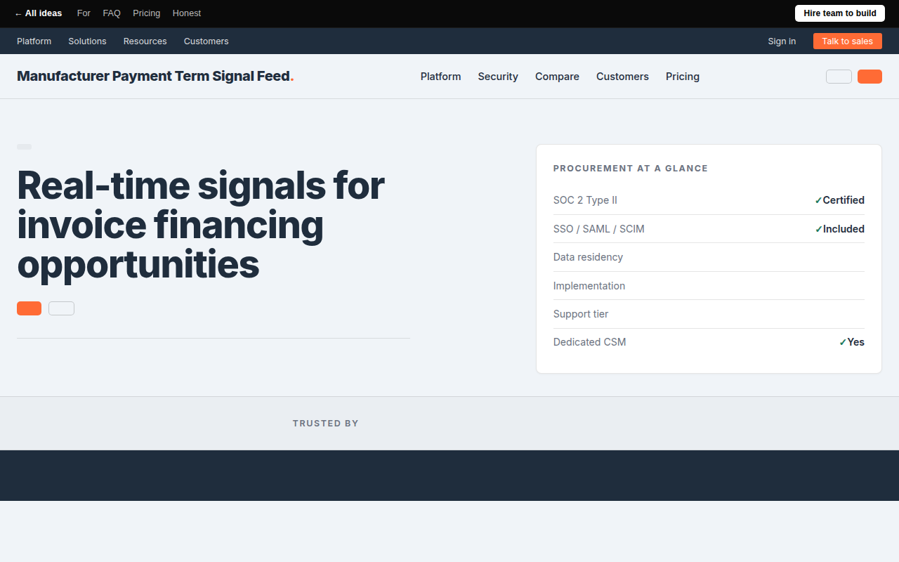 manufacturer-payment-term-signal-feed