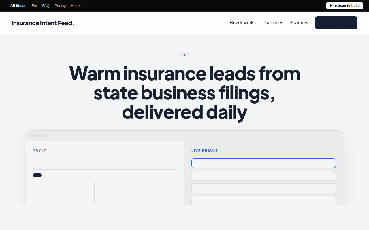 new-business-insurance-intent-feed