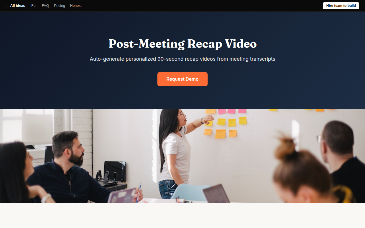 post-meeting-recap-video