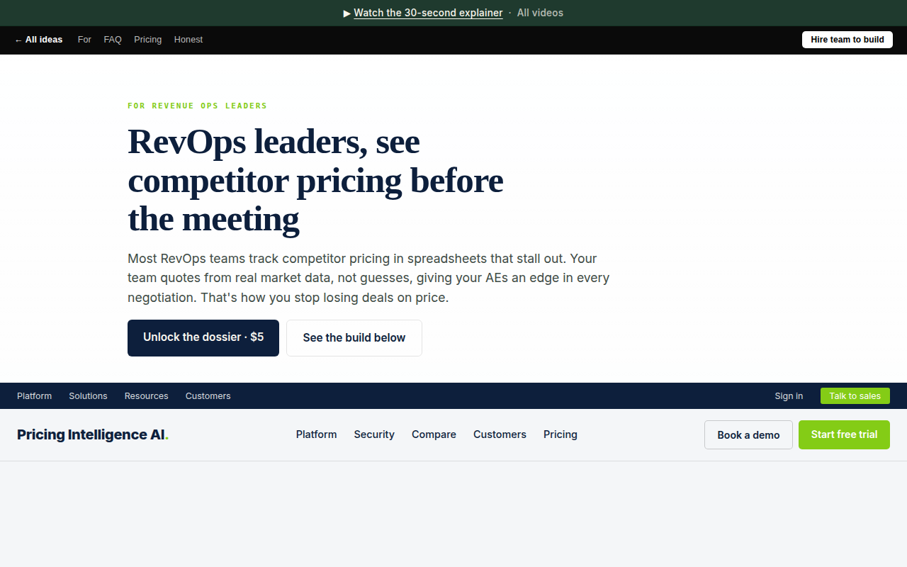 Pricing Intelligence AI