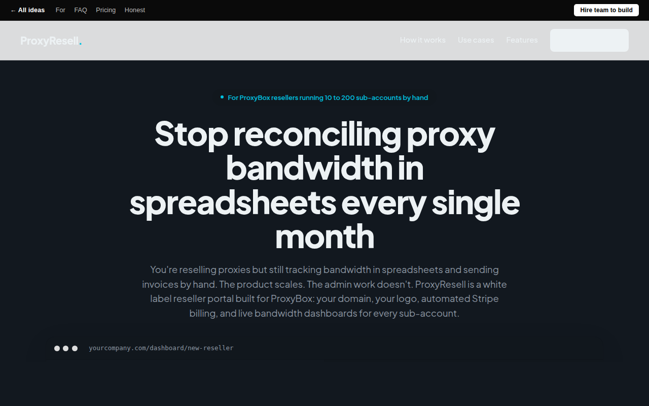proxyresell