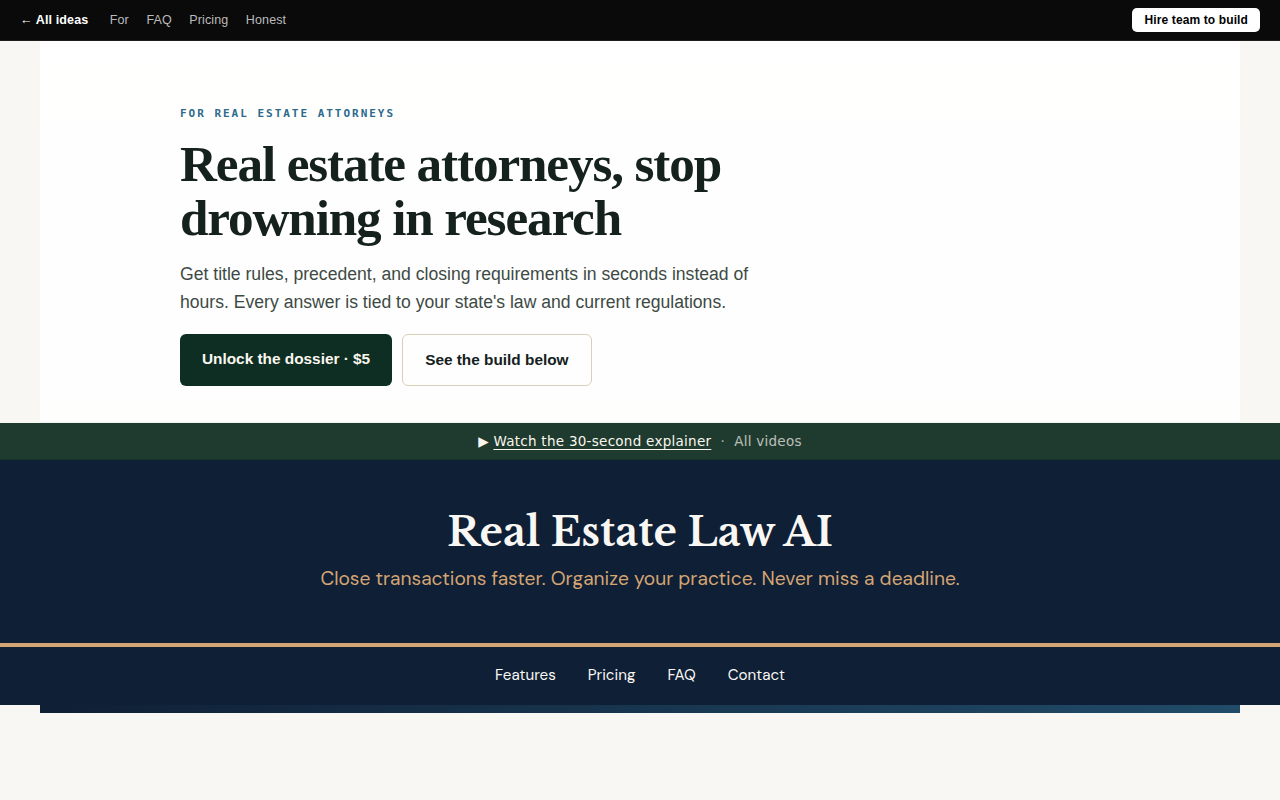 Real Estate Law AI