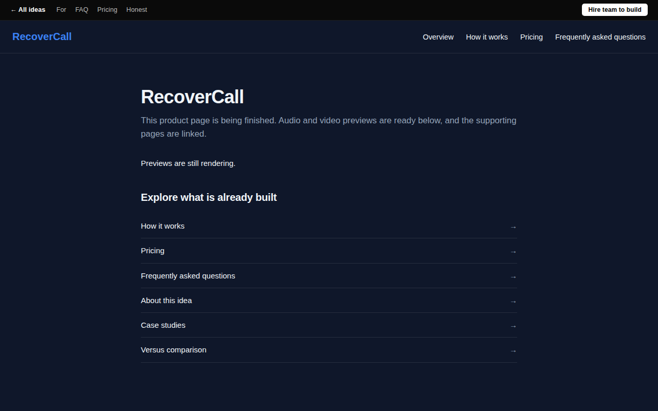 recover-call