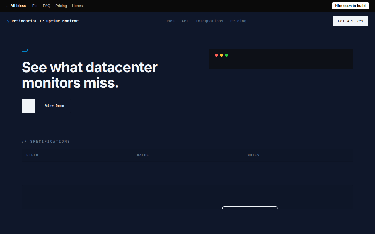 residential-ip-verified-saas-uptime-monitor