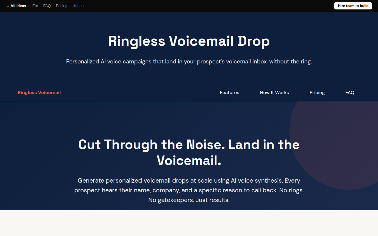 ringless-voicemail-drop-personalization-engine