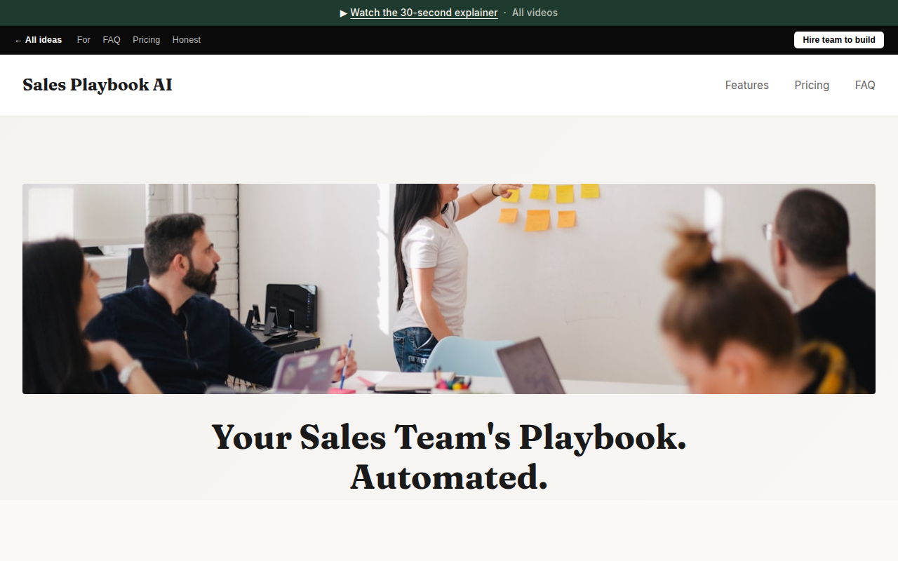 Sales Playbook AI