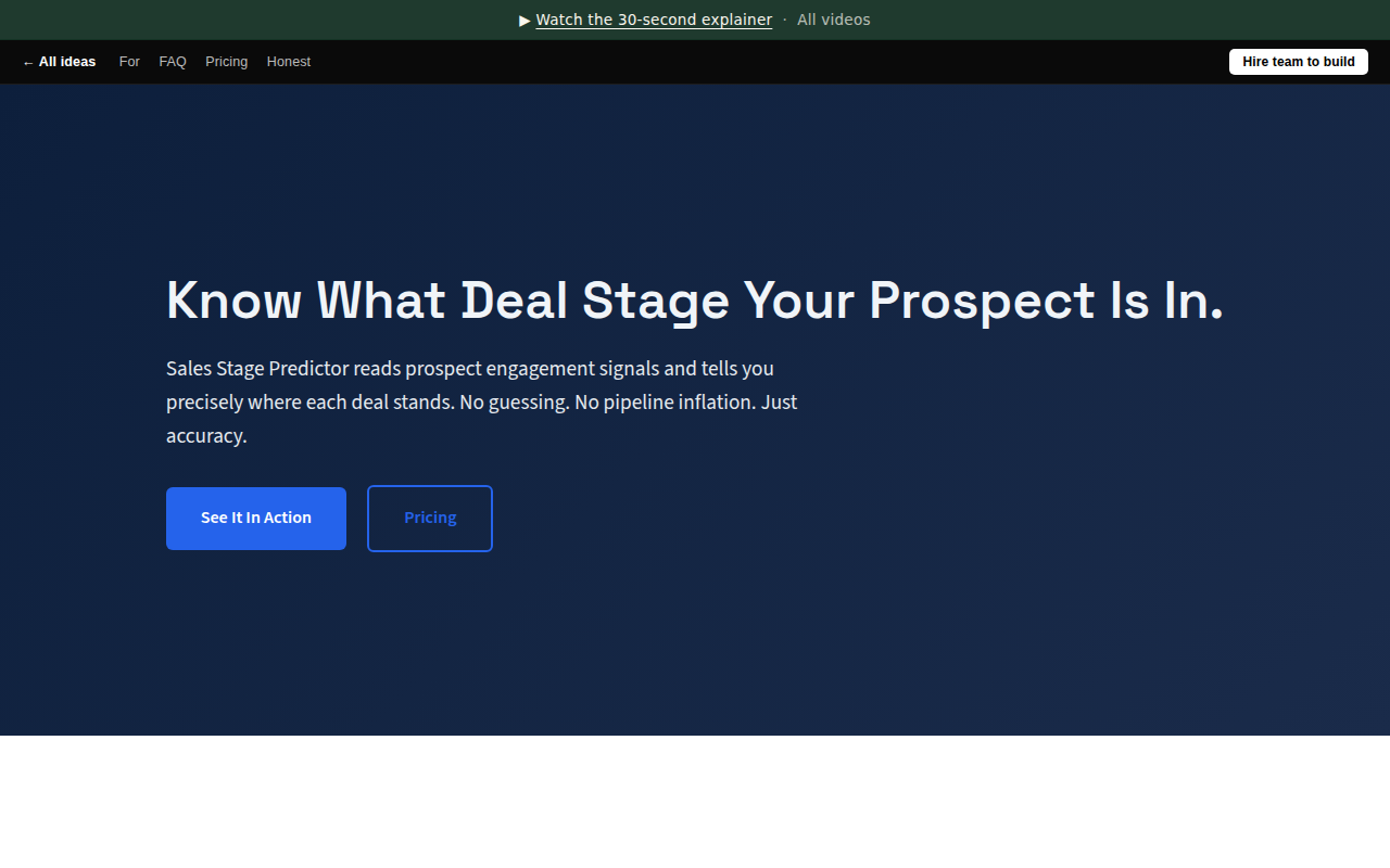 Sales Stage Predictor AI