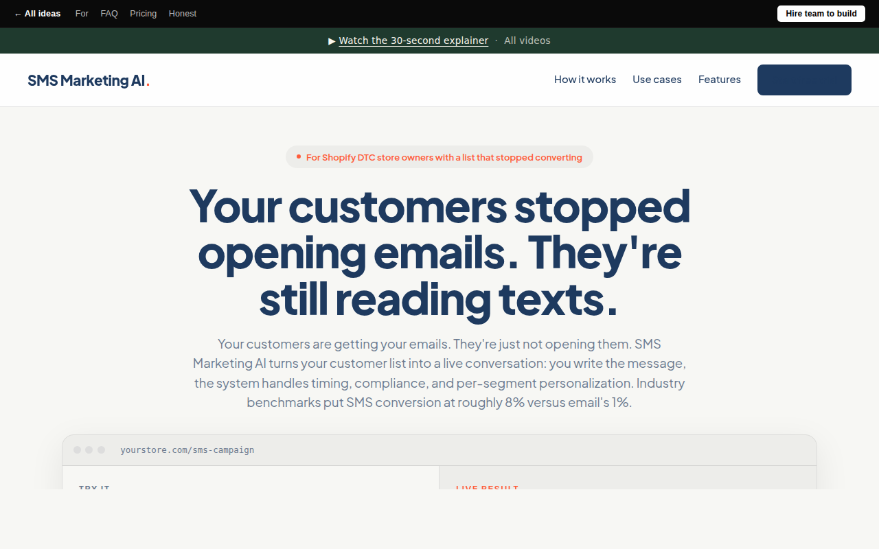 SMS Marketing AI