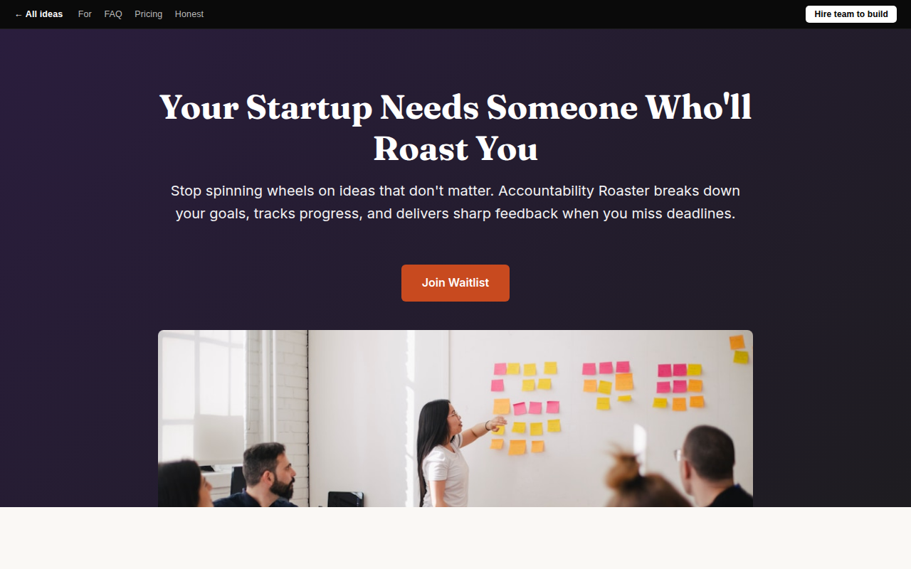 startup-accountability-roaster