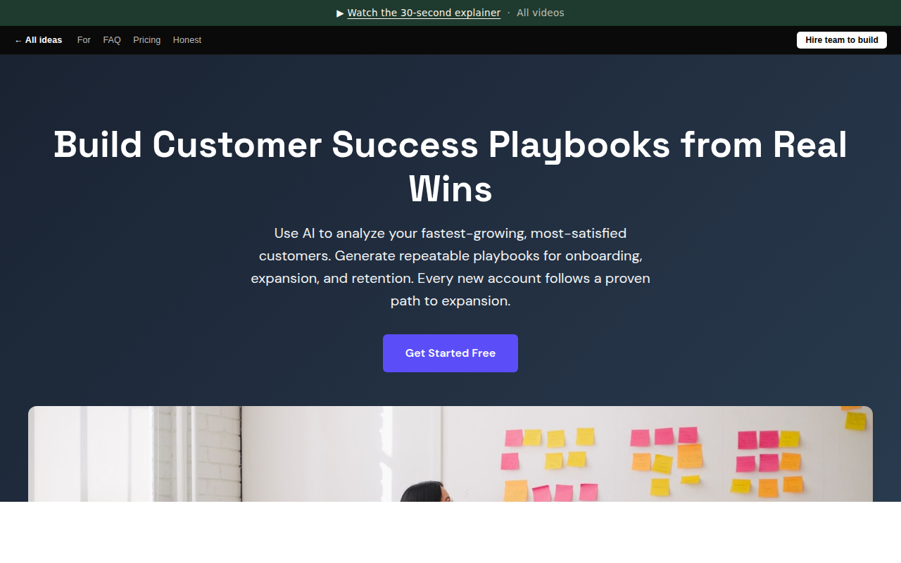 Success Playbook Generator