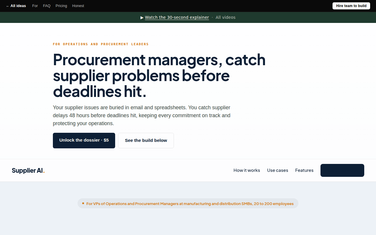 Supplier AI