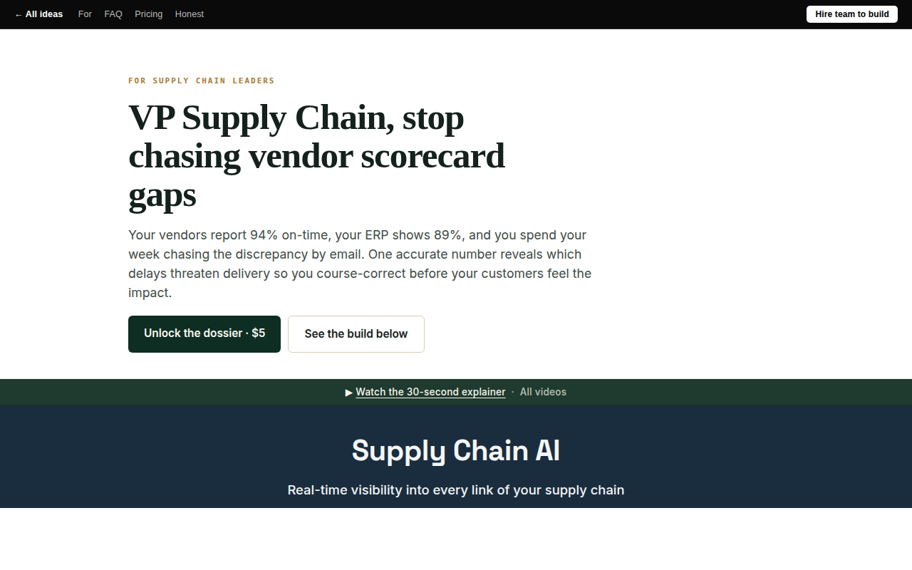 Supply Chain AI