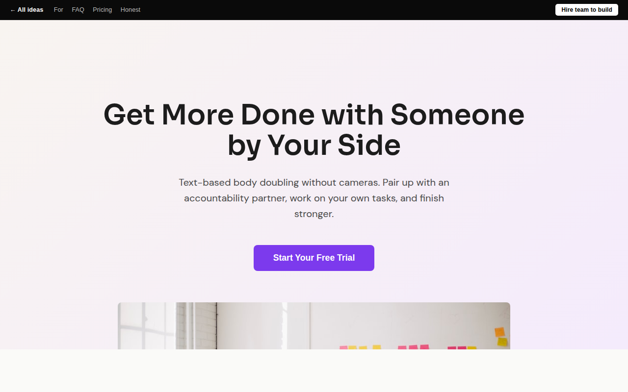 text-only-body-doubling-app