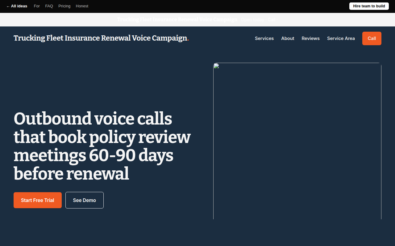 trucking-fleet-insurance-renewal-voice-campaign