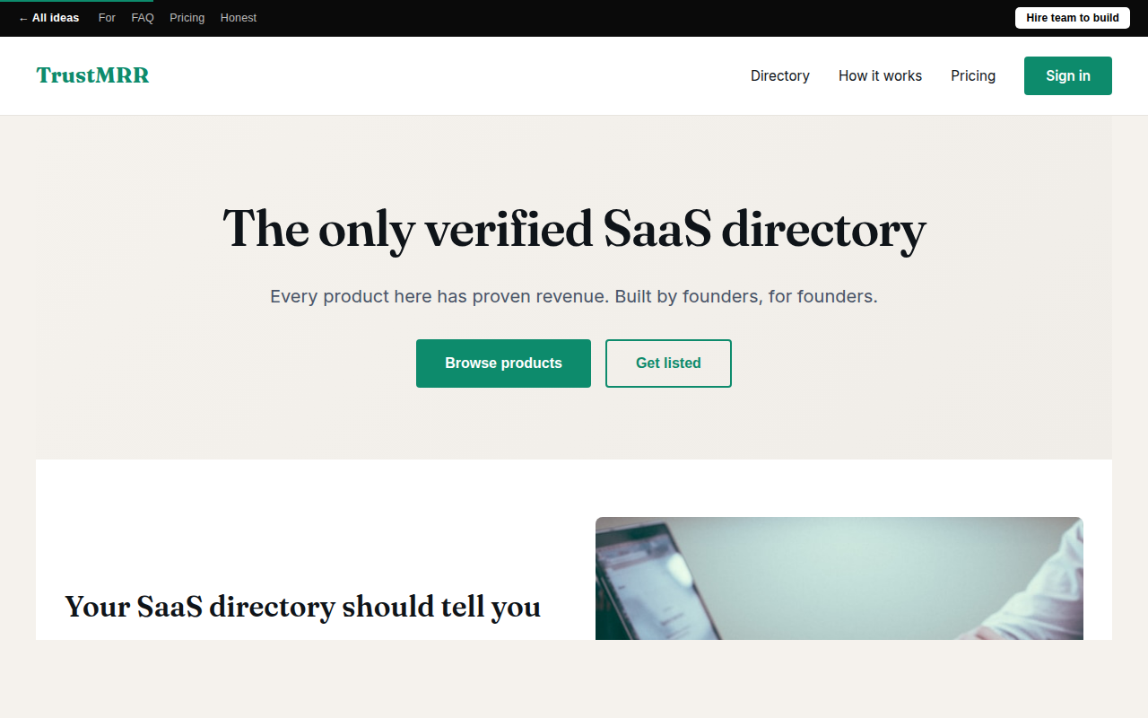 verified-saas-product-directory-with-mrr-proof