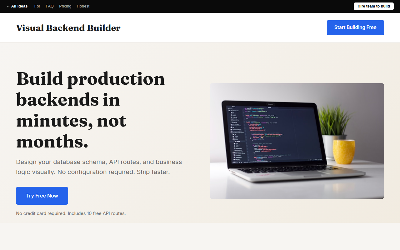 visual-backend-builder